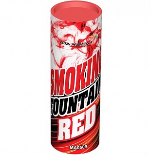 Цветной дым SMOKING FOUNTAIN RED  