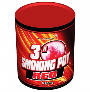 Цветной дым SMOKING POT RED  