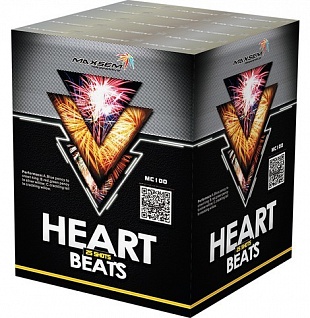 Фейерверк «HEART BEATS » 25 зарядов