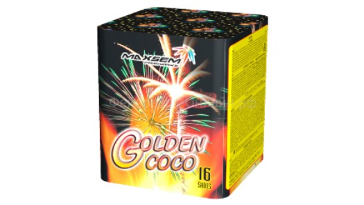 Батарея фейерверков «Золотой кокос» 
