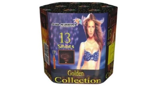 Батарея салютов Golden collection (Гоулдэн кэлекшэн - Золотая коллекция)  