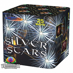 Батарея салютов Silver stars (Силвер стаз - Серебряные звезды)  
