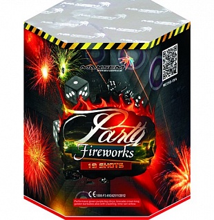 Батарея салютов Party fireworks (Пати файэуёкс - Вечеринка феиэрверков)  